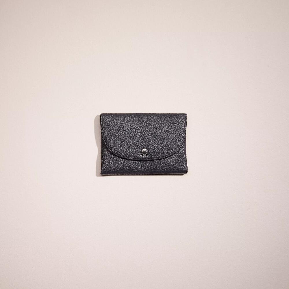 Coach Restored Snap Card Case In Colorblock Cover