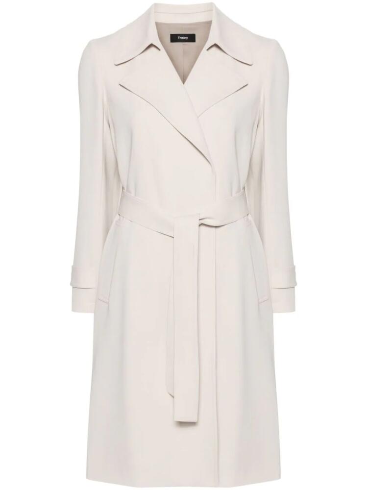 Theory Oaklane Trench Coat - Neutrals Cover