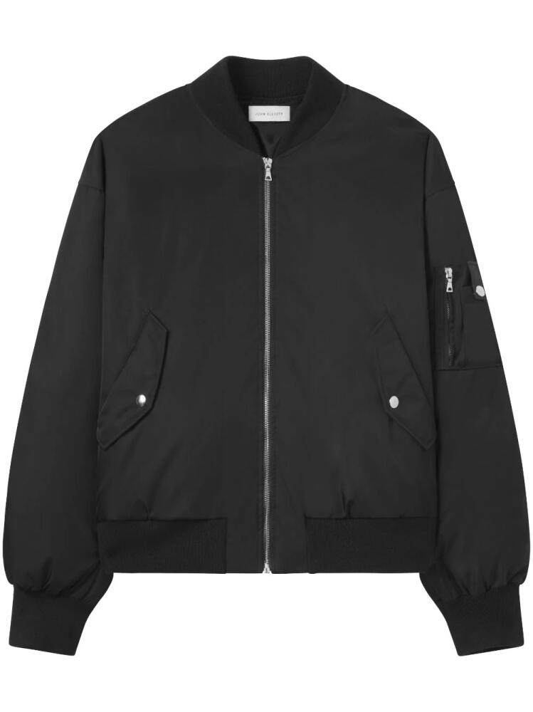 John Elliott zip-up bomber jacket - Black Cover