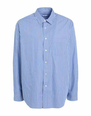 Arket Man Shirt Light blue Organic cotton Cover