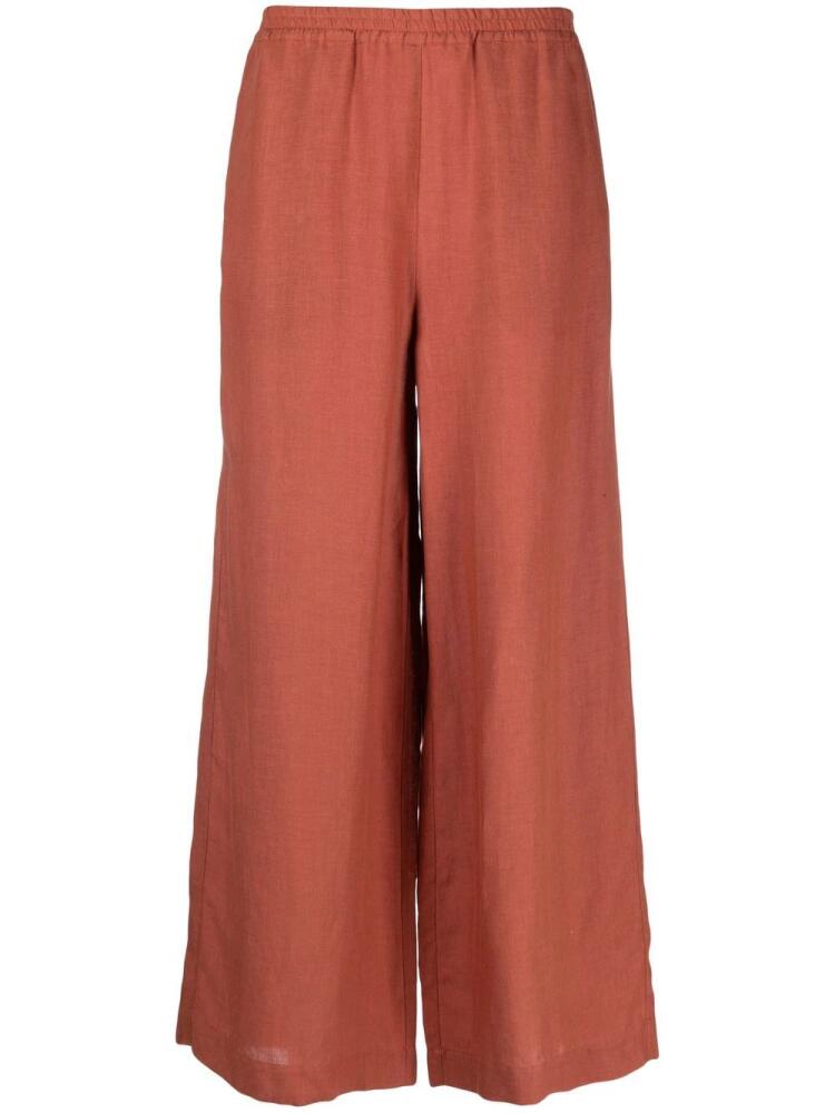 ERES Select wide-leg trousers - Brown Cover