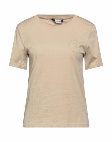 Trussardi Woman T-shirt Sand Cotton Cover