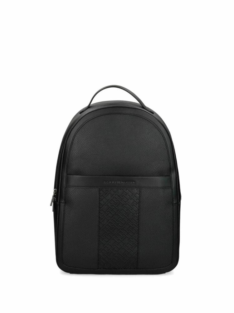 Tommy Hilfiger jacquard-detailing backpack - Black Cover