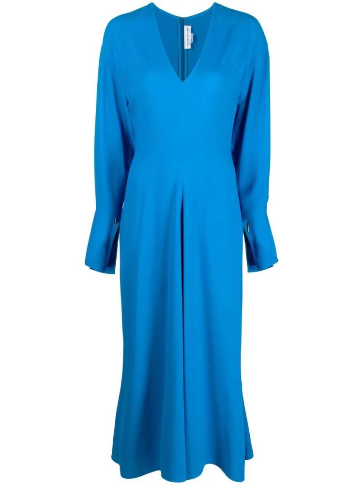 Victoria Beckham cady midi dress - Blue Cover