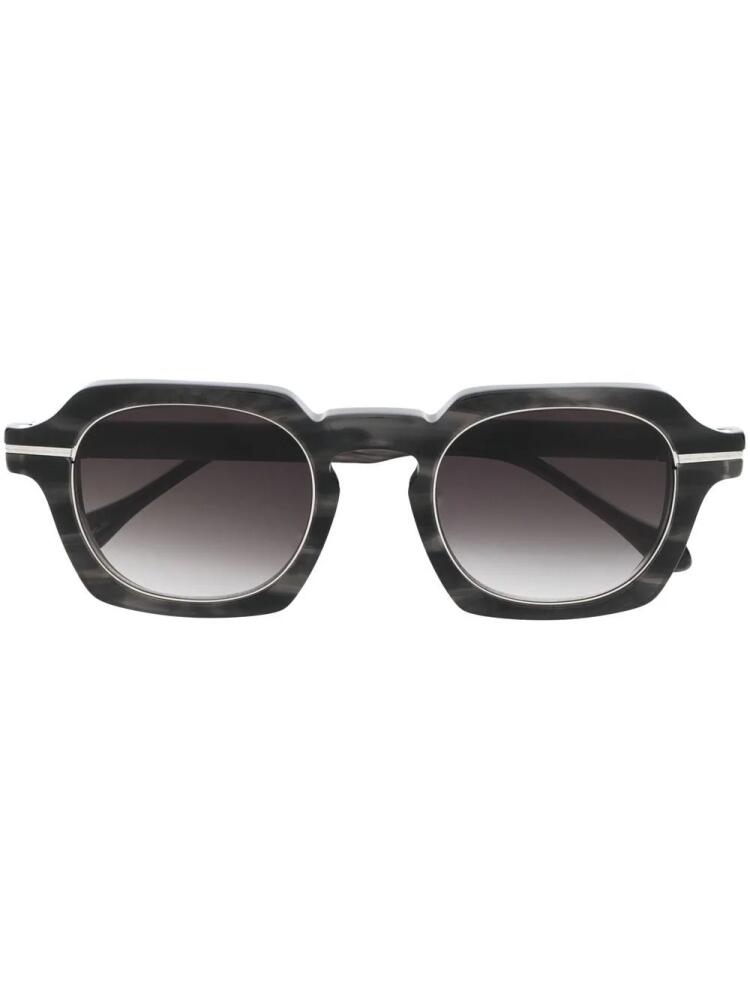 Matsuda square-frame tinted sunglasses - Black Cover