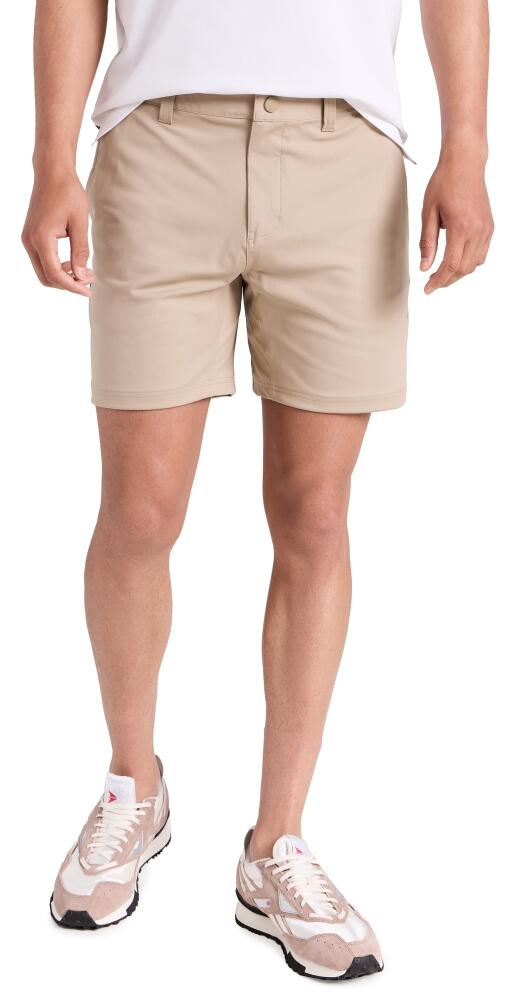 Rhone Commuter Shorts 7 Khaki Cover