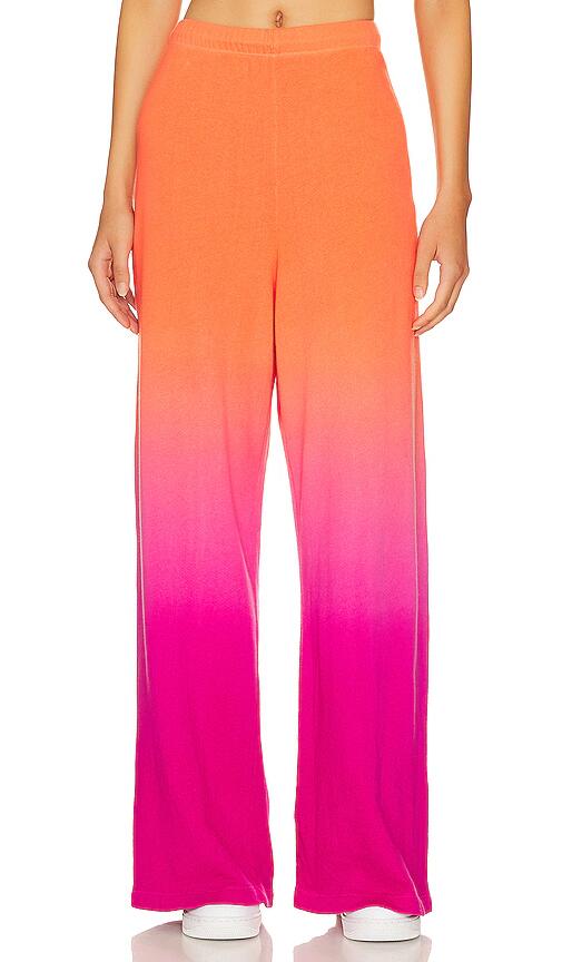 Michael Lauren Theoden Wide Leg Pant in Orange Cover