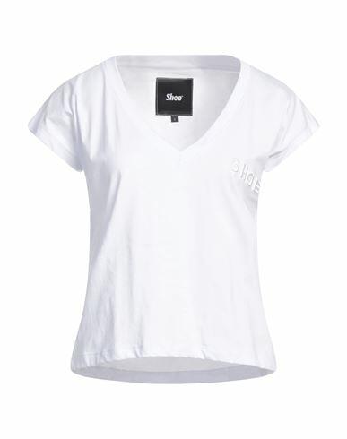 Shoe Woman T-shirt White Cotton Cover