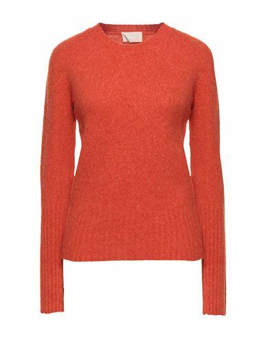 Drumohr Woman Sweater Orange Lambswool Cover