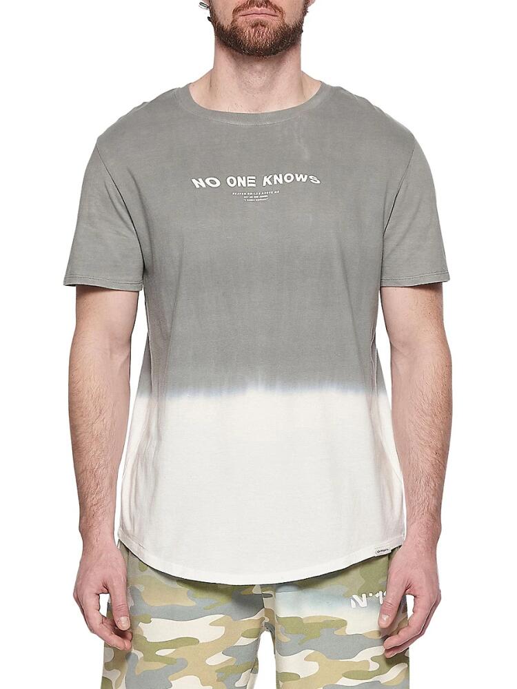 Eleven Paris Men's Ombré Tee - Grey Cover