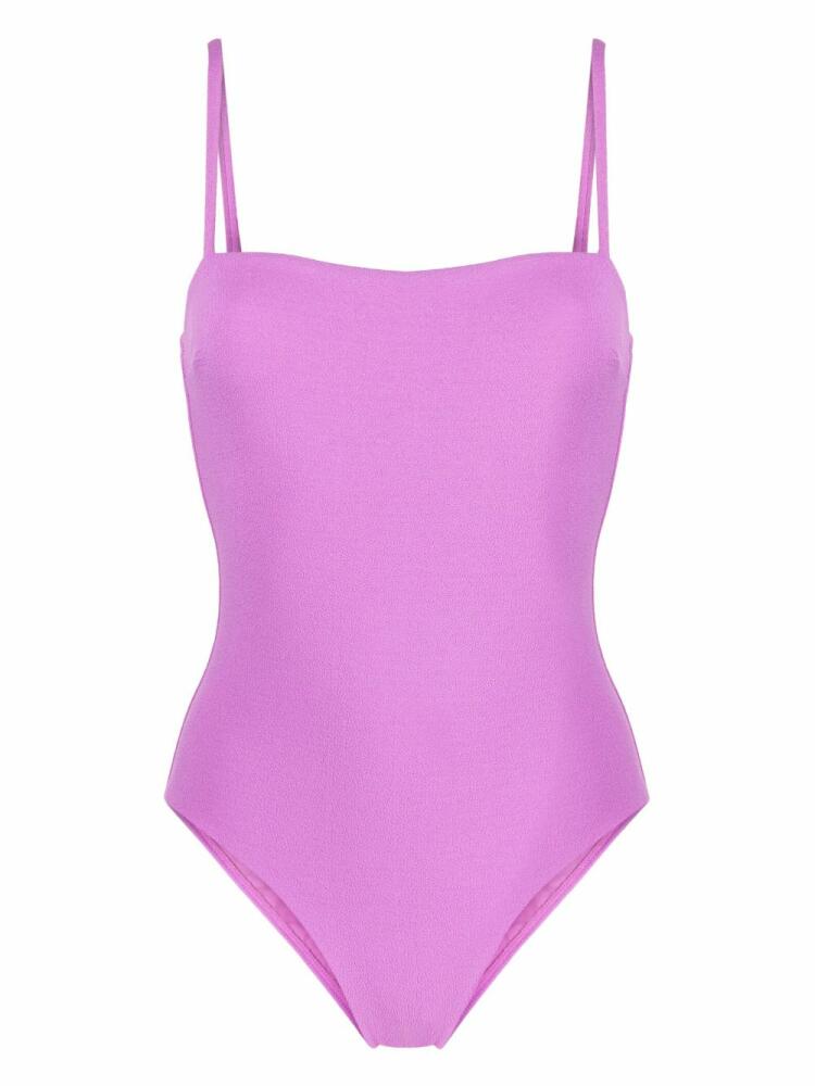 Matteau scoop-back one-piece swimsuit - Purple Cover