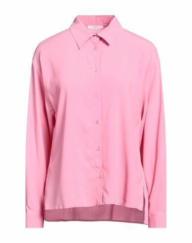 Peserico Easy Woman Shirt Pink Acetate, Silk, Elastane Cover