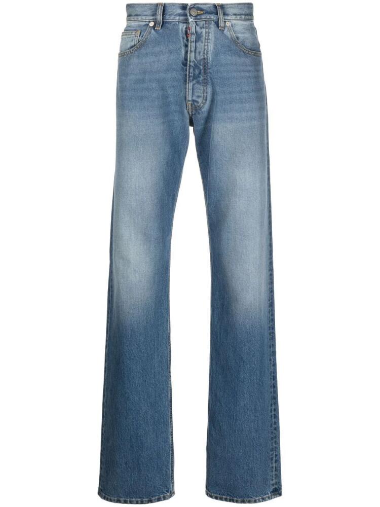 Maison Margiela four-stitch straight-leg jeans - Blue Cover