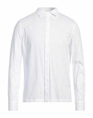 Majestic Filatures Man Shirt White Cotton Cover