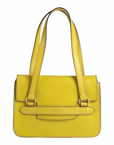 The Bridge Woman Handbag Yellow Leather Cover