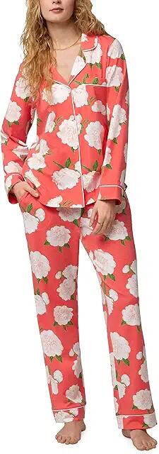 Bedhead PJs Long Sleeve Classic PJ Set (Perfect Peonies) Women's Pajama Sets Cover