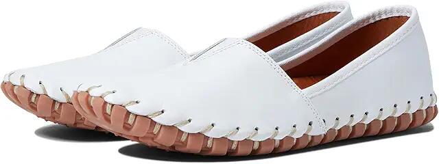 Spring Step Kathaleta (White Leather) Women's Shoes Cover