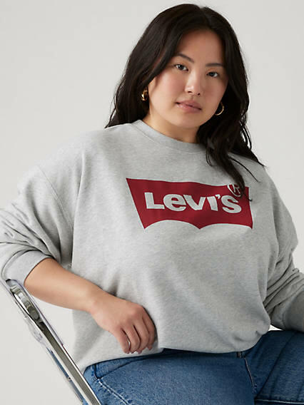 Levi's Graphic Everyday Crewneck Sweatshirt (Plus Size) - Women's Cover