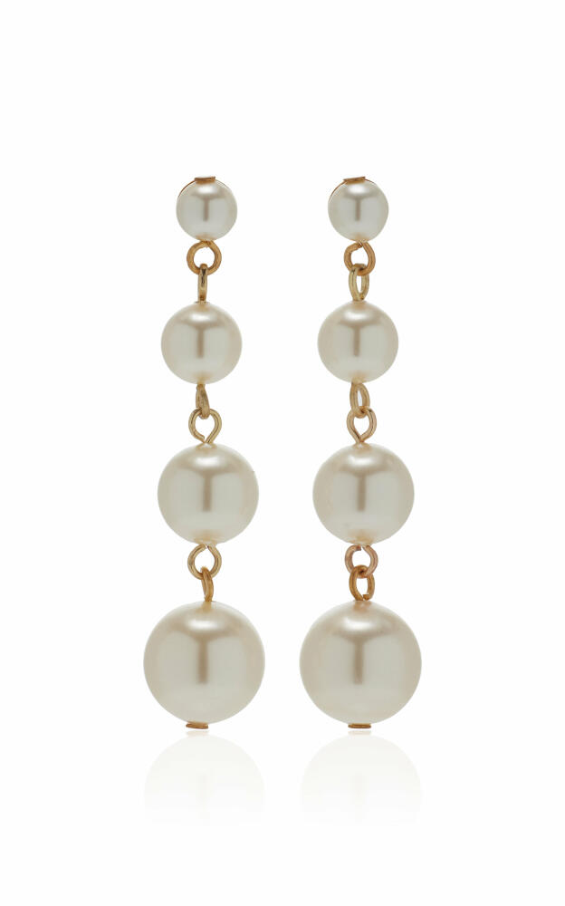 Jennifer Behr - Phoebe Pearl Earrings - White - Gifts For Her Cover