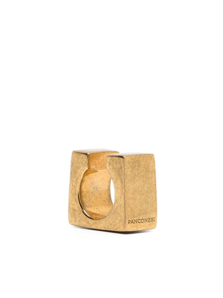 Panconesi Cubo polished ear cuff - Gold Cover