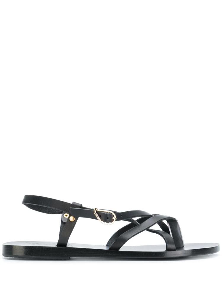 Ancient Greek Sandals Semele flat sandals - Black Cover