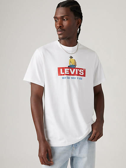 Levi's Relaxed Fit Short Sleeve Graphic T-Shirt - Men's Cover