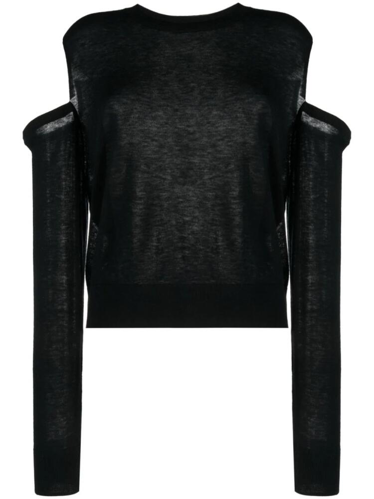 IRO Hastin cut-out detail jumper - Black Cover