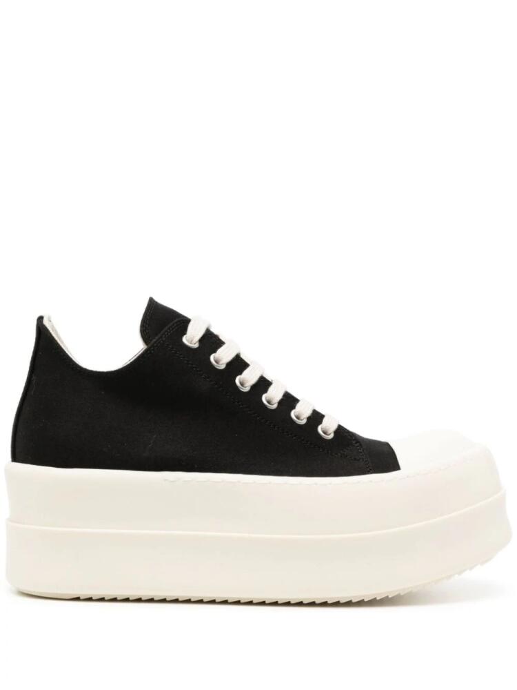 Rick Owens DRKSHDW Lido Double-Bumper lace-up sneakers - Grey Cover