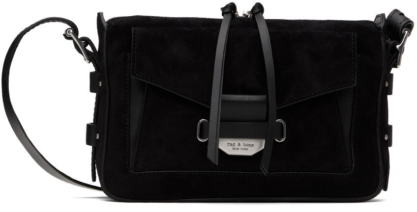 rag & bone Black Small Field Messenger 2.0 Bag Cover