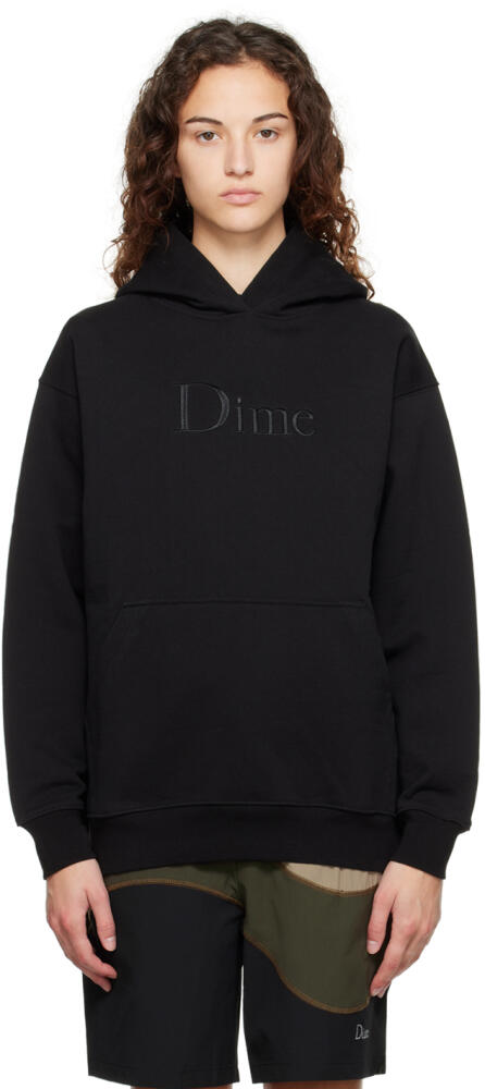 Dime Black Classic Hoodie Cover