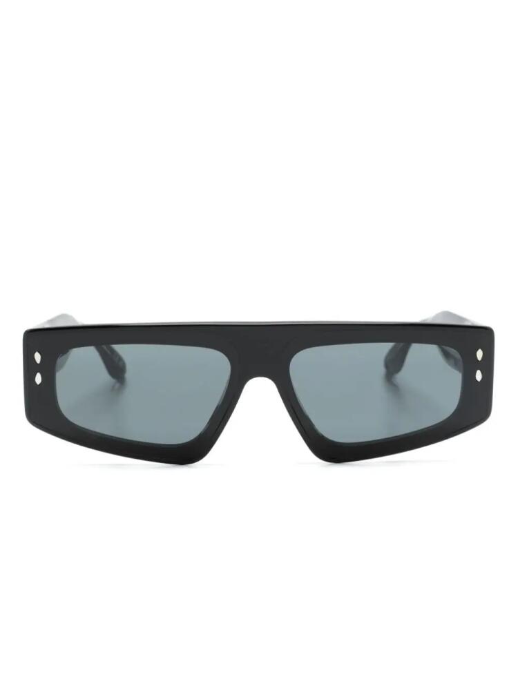 Isabel Marant Eyewear Zoomy geometric-frame sunglasses - Black Cover