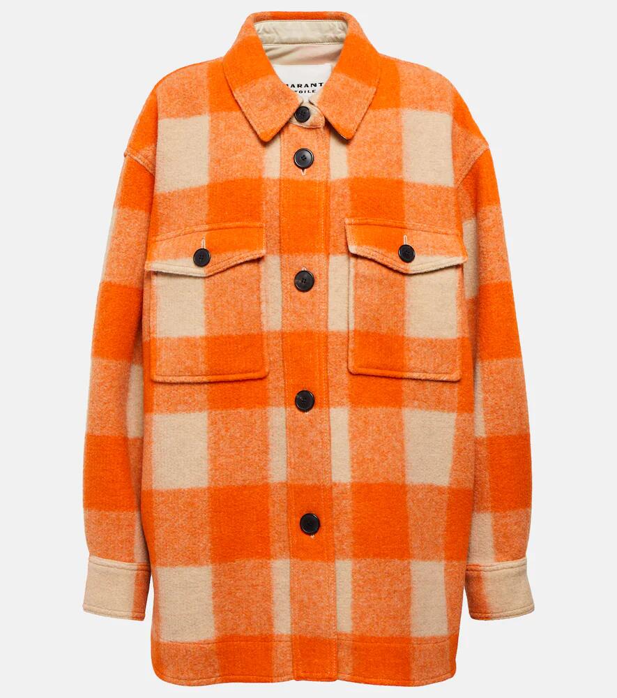 Marant Etoile Harveli checked jacket Cover