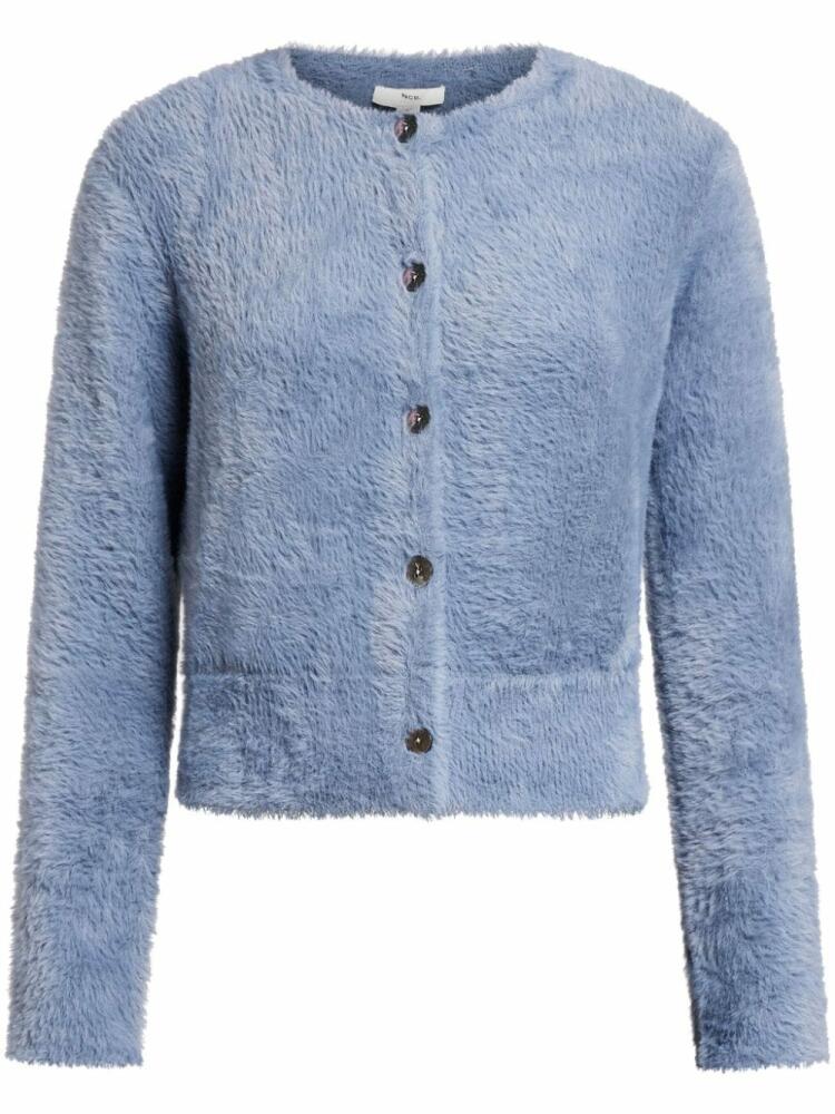 Vince textured buttoned cardigan - Blue Cover