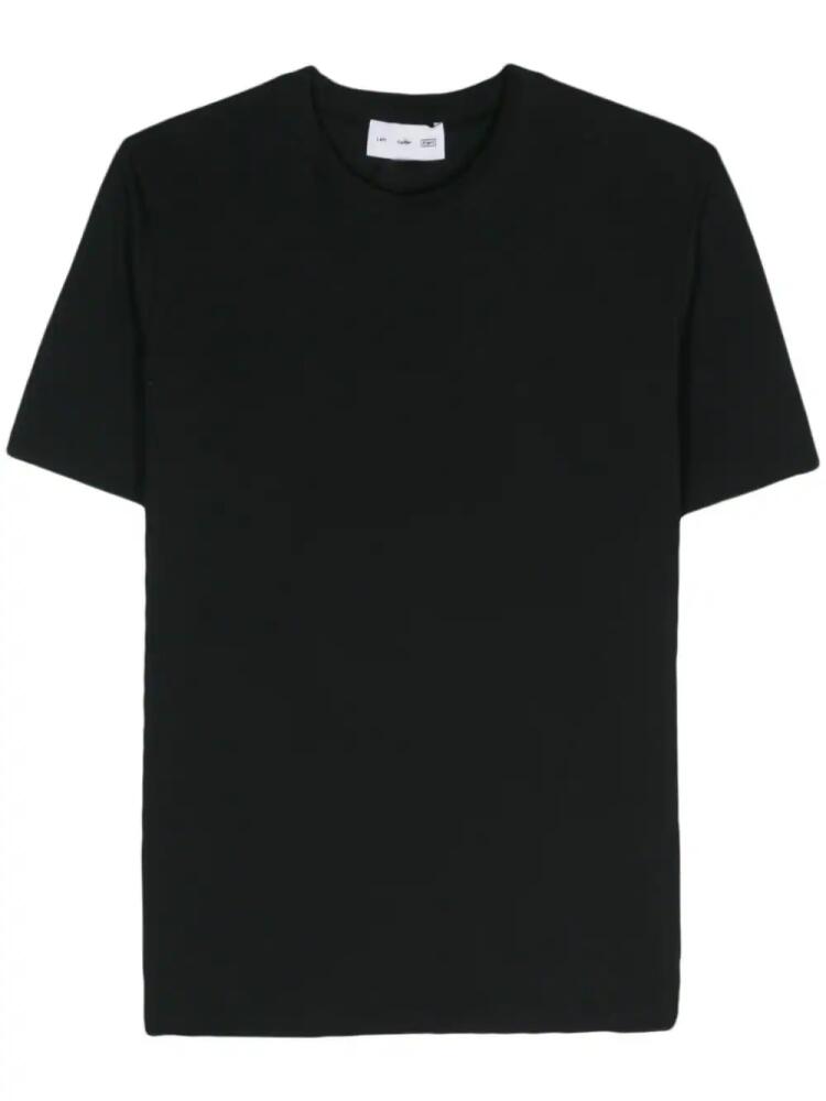 Post Archive Faction logo-print short-sleeve T-shirt - Black Cover