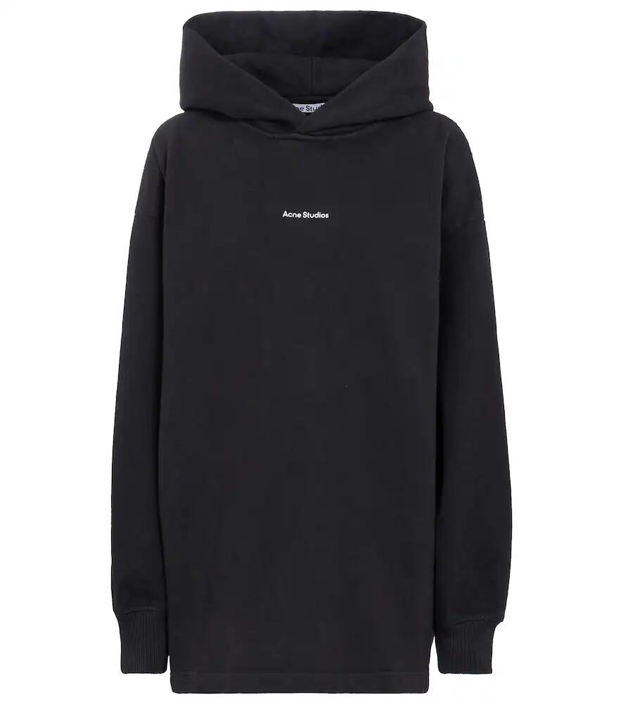 Acne Studios Logo cotton jersey hoodie Cover