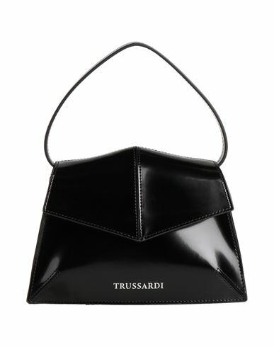 Trussardi Woman Handbag Black Cowhide Cover