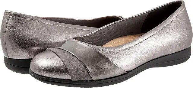 Trotters Danni (Pewter) Women's Shoes Cover