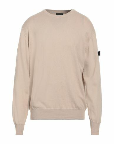 Peuterey Man Sweater Beige Cotton, Wool Cover