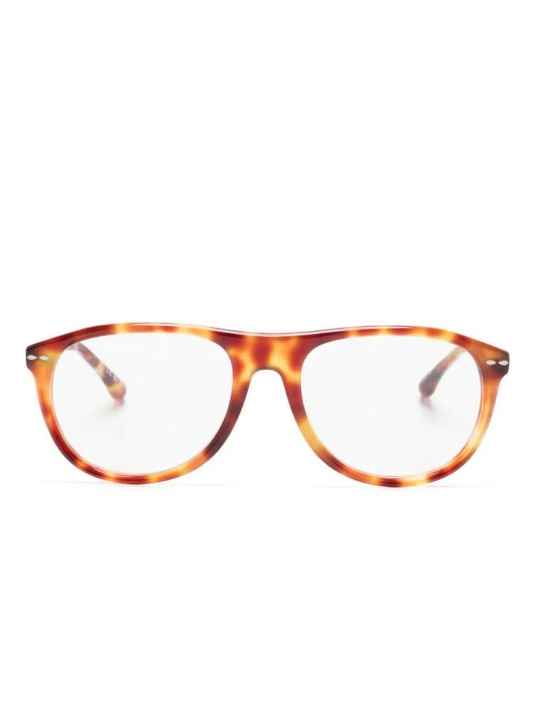 Isabel Marant Eyewear tortoiseshell round-frame glasses - Brown Cover