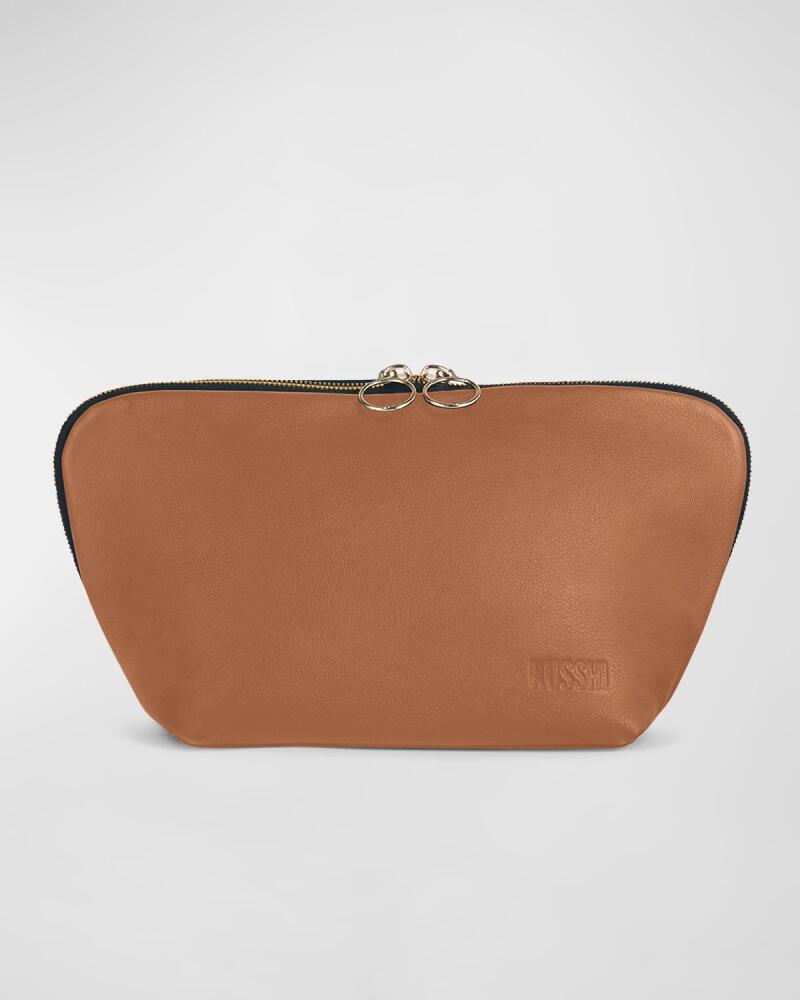 KUSSHI Signature Leather Makeup Bag Cover