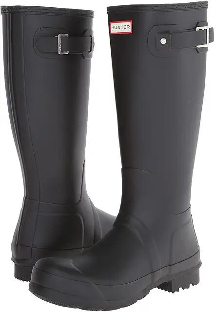 Hunter Original Tall Rain Boots (Black) Men's Rain Boots Cover