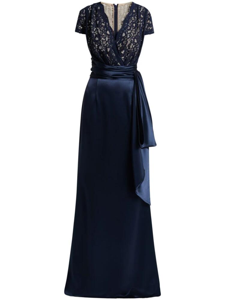 Talbot Runhof V-neck gown - Blue Cover