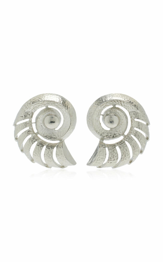 Ben-Amun - Exclusive Summer Silver-Tone Shell Earrings - Silver - Gifts For Her Cover