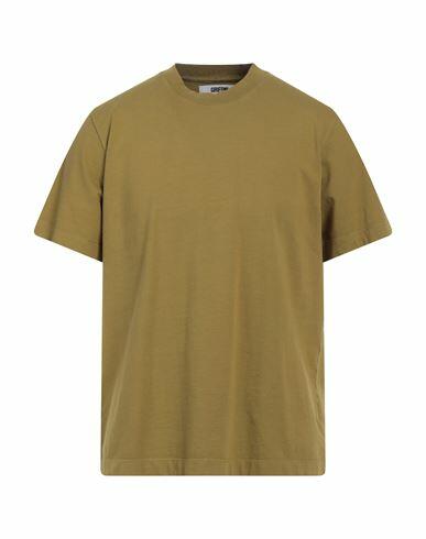 Grifoni Man T-shirt Khaki Cotton Cover