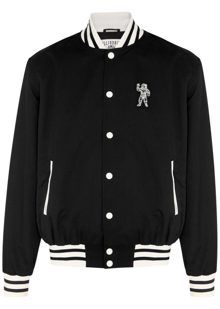 Billionaire Boys Club Arch Logo Embroidered Twill Varsity Jacket - Black Cover