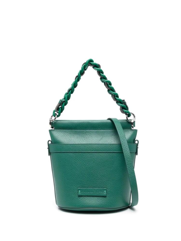 Fabiana Filippi Luisa leather bucket bag - Green Cover