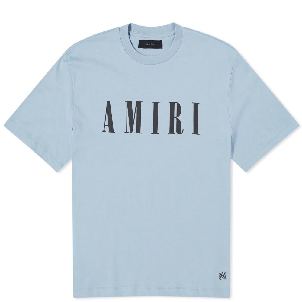 AMIRI Men's Core Logo T-Shirt in Ashley Blue Cover