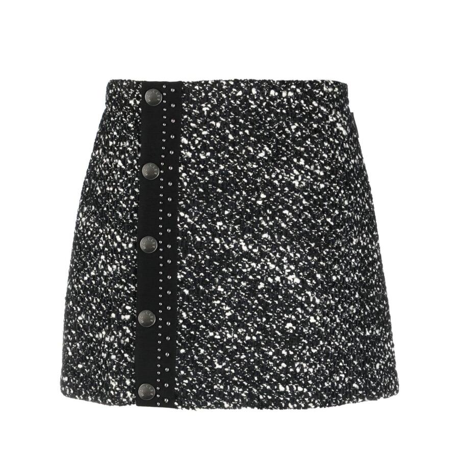 Moncler Tweed Buttoned Mini-Skirt Cover