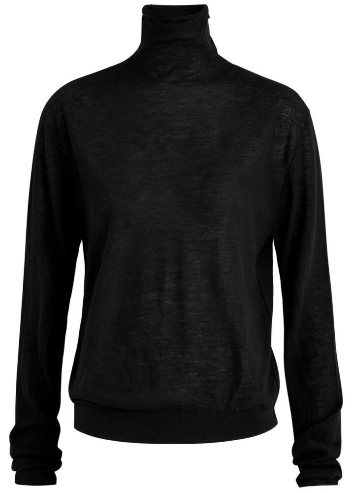 Extreme Cashmere N°365 Thunder Cashmere Jumper - Black - Cover