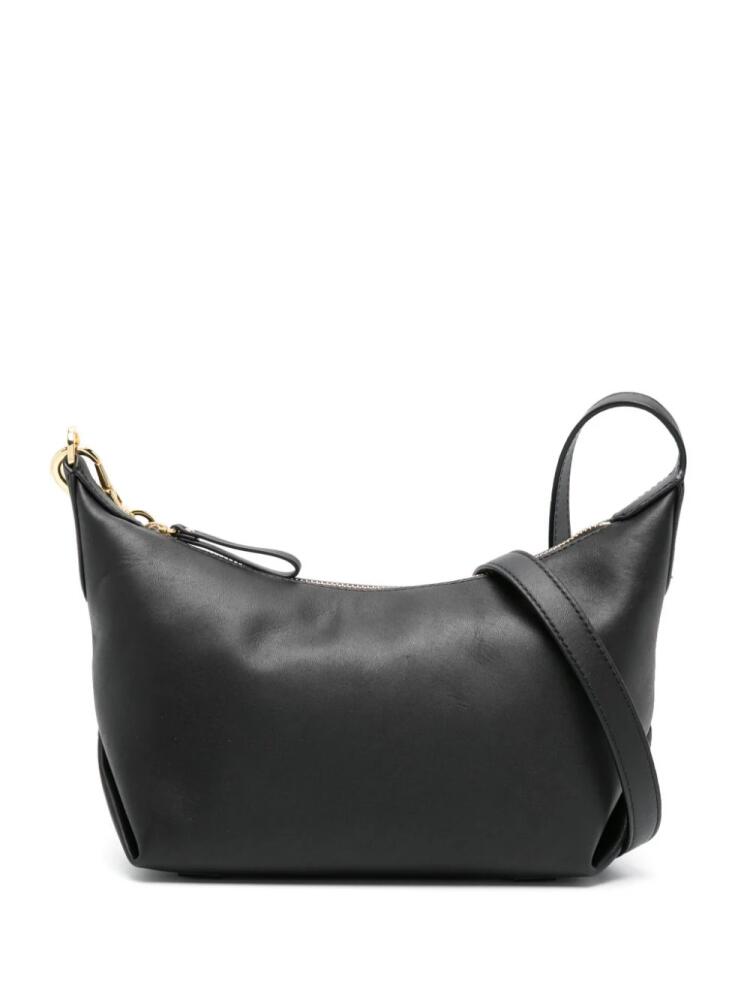 Lauren Ralph Lauren small Kassie leather shoulder bag - Black Cover